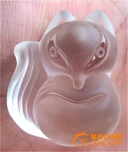 白水晶狐狸吊坠有什么寓意的吗?怎么看白水晶