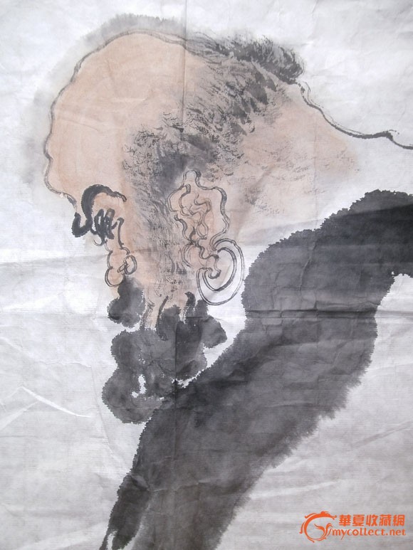 达摩祖师 水墨