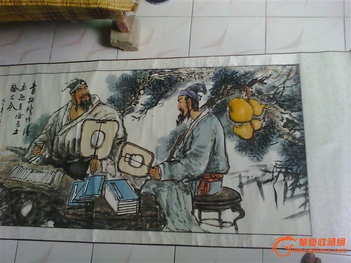 夫子教书图,纯手画