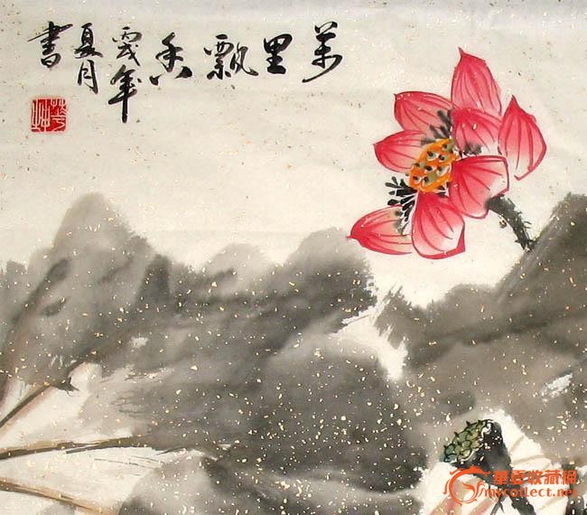 坤华花鸟画/万里飘香/四尺斗方/送礼装饰收藏/15075