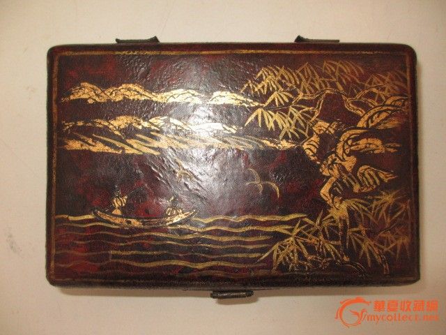 描金牛皮箱 特价-描金牛皮箱 特价价格-描金牛皮箱 特价图片，来自藏友物华天宝阁-木器-地摊交易-华夏收藏网