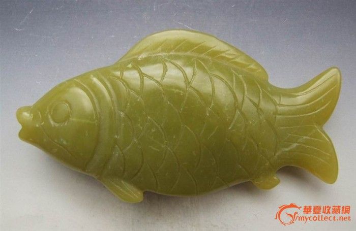 黄玉 一条大黄鱼_天然黄玉 一条大黄鱼价格_天