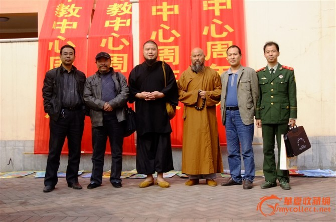 少林寺首座释印松法师弟子.薛大庸达摩面壁图
