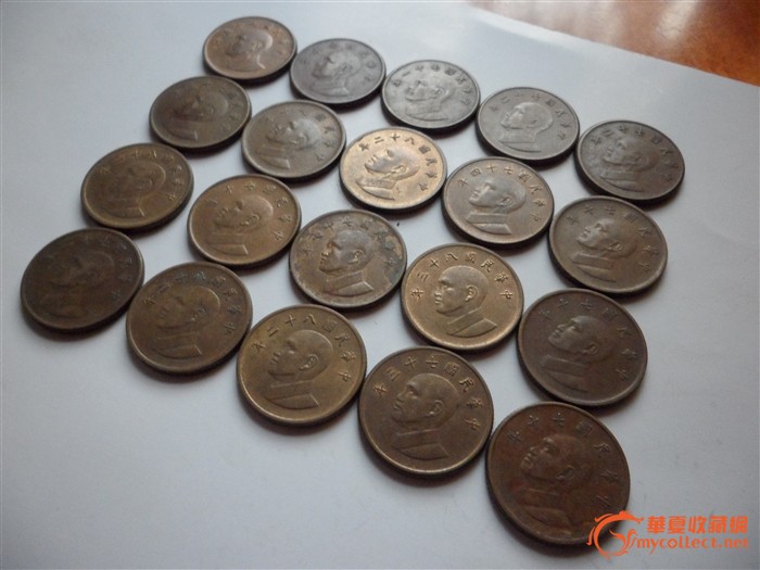 中华民国七八十年代一元硬币-中华民国七八十