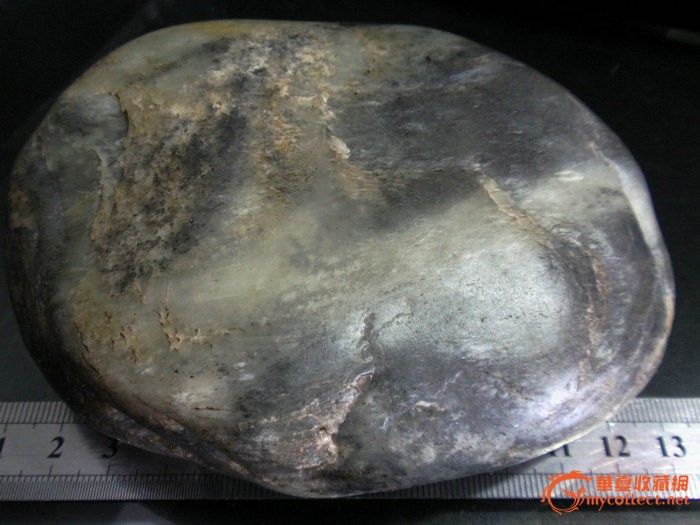 880克和田青花玉籽料-白玉-青白玉-青玉-碧玉-