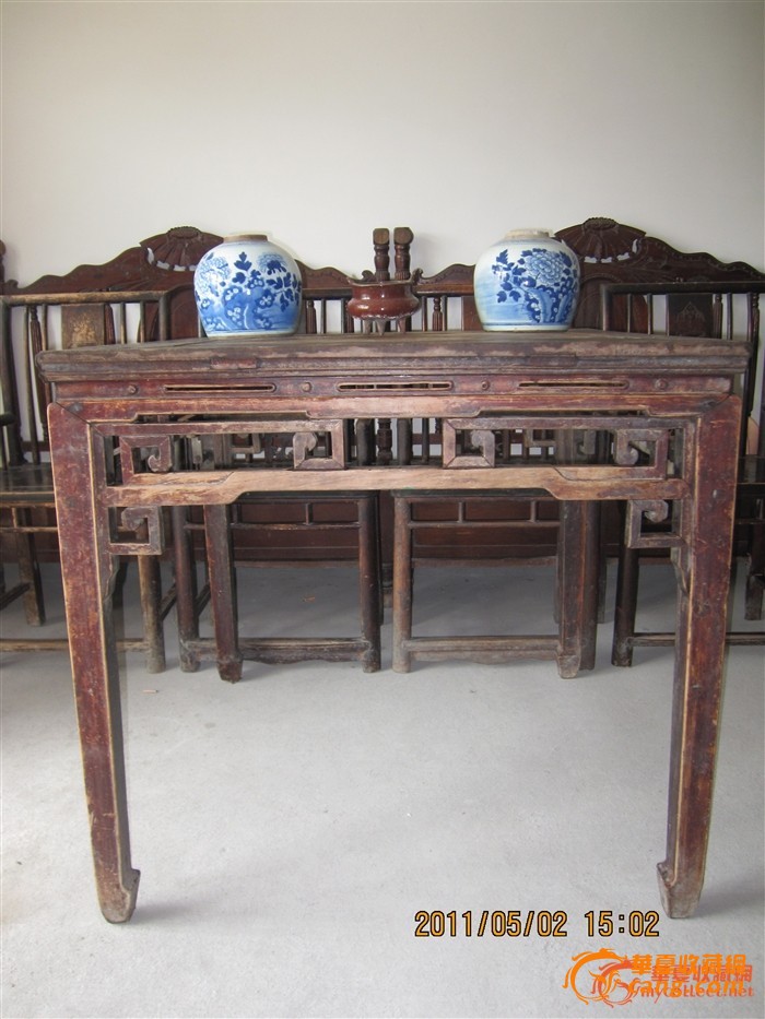 金丝楠木面八仙桌