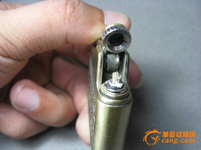 【煤油老式打火机!金色马车!】