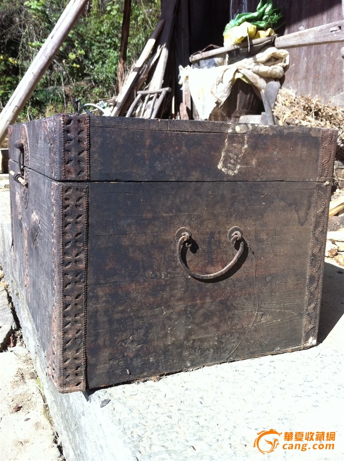 清代老木箱