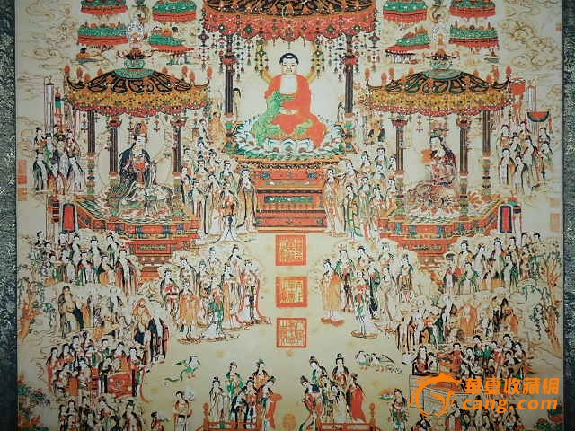 万佛朝宗图