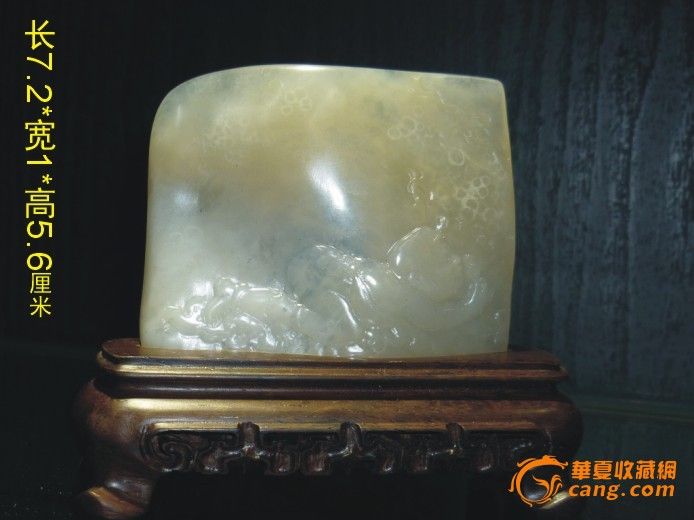 摆件吹精品(寿山石环冻带萝卜丝)视频泡泡_童童子刘发宏图片