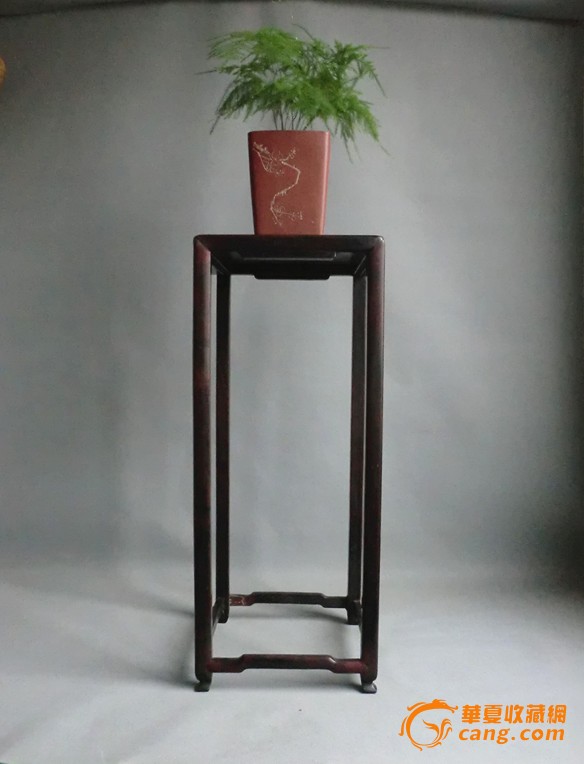 苏作红木花架