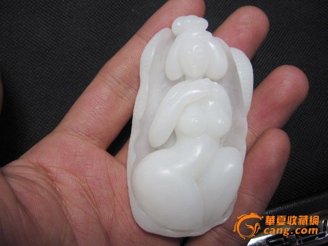 羊脂级和田玉 <em>美女</em> 【羊脂级<em>白度</em>】_羊脂级和