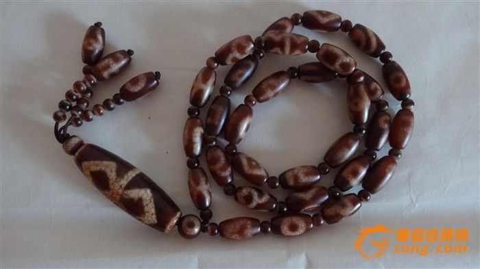 从藏民手中收来的天珠项链_从藏民手中收来的