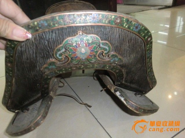 景泰蓝 老马鞍子