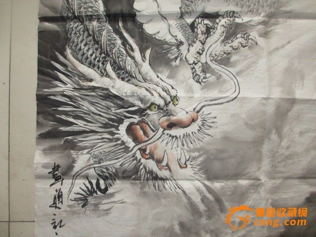 降龙罗汉速写_十八罗汉之降龙罗汉虞敏淘宝名人字画中国