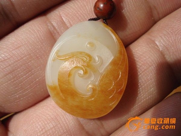 玉雕大师 叶清作品 和田籽玉 涅磐火凤凰 "叶"款图片
