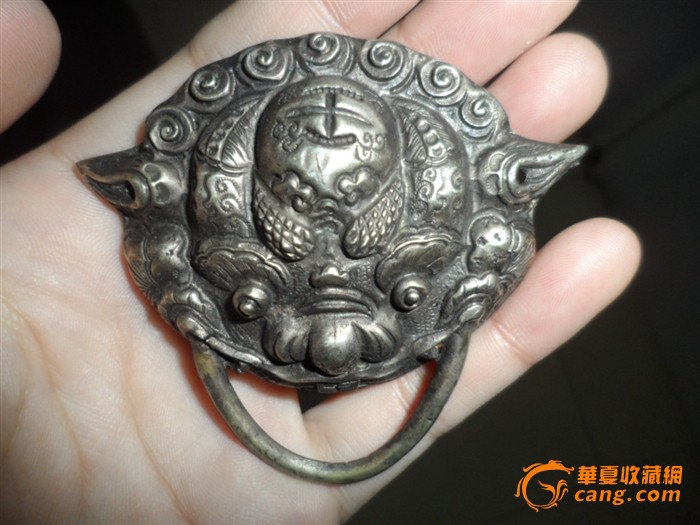 银虎头扣