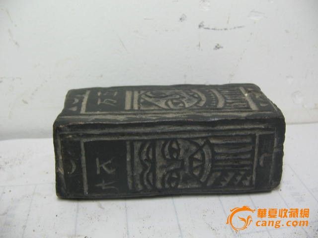 清代印麻将纸牌的印柱