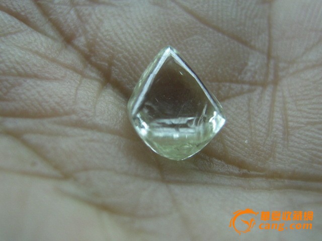 【常林钻石】天然三角形钻石大原石--可直接镶