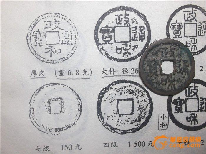 政和通宝小平大样_政和通宝小平大样价格_政和通宝_藏