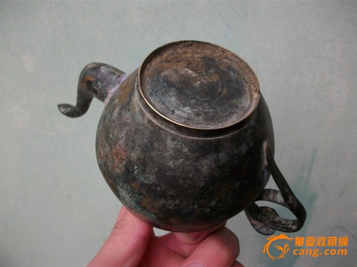 清代铜酒壶