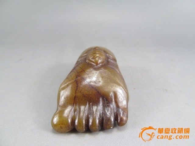 亏本甩货 古玉雕知足常乐挂件手把件-亏本甩货