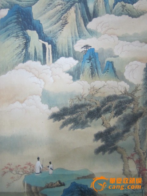 张大千的人物画