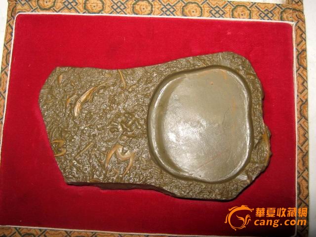 三叶虫化石砚台