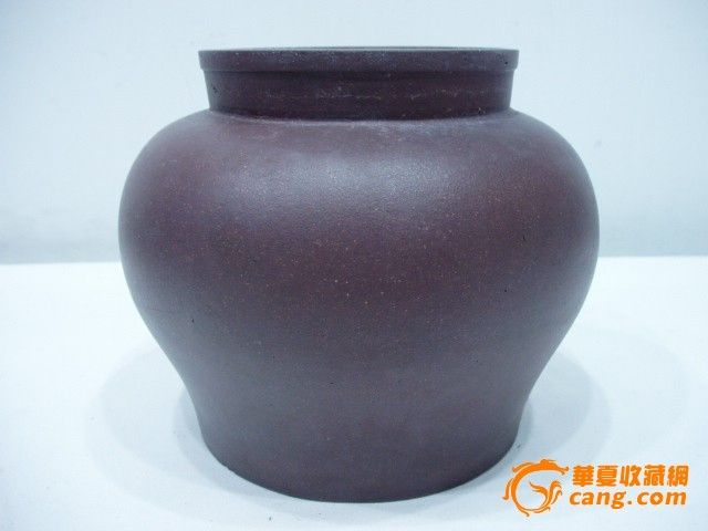 清代王南林作紫砂茶叶罐图片