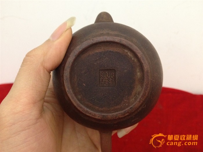 清代黑紫砂壶名家款6杯水1299元