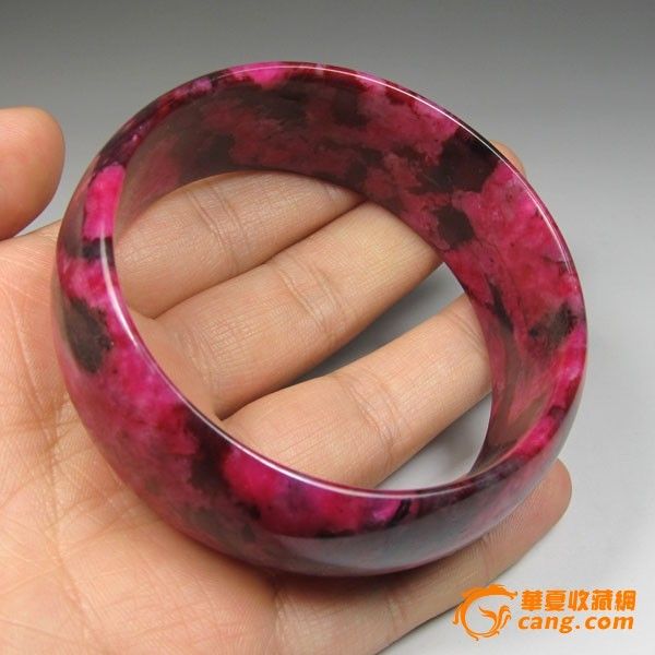 天然桃花玉精雕手镯_天然桃花玉精雕手镯价格_天然桃花玉精雕手镯图片_来自藏友锦玉缘168_玉器_地摊交易_华夏收藏网 cang.com