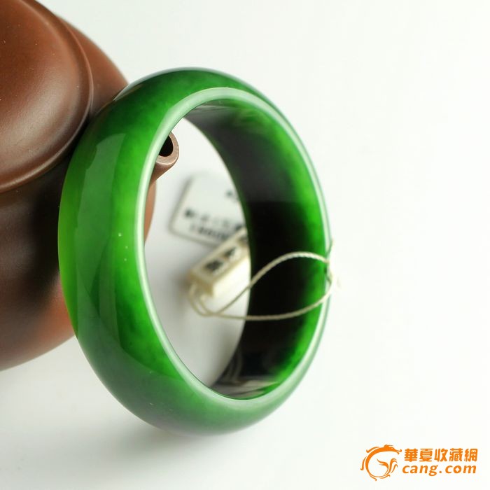 极品俄罗斯碧玉手镯58mm-极品俄罗斯碧玉手