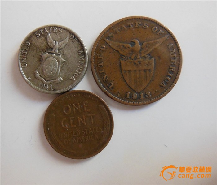 美国二战期间硬币和其殖民地菲律宾_美国二战