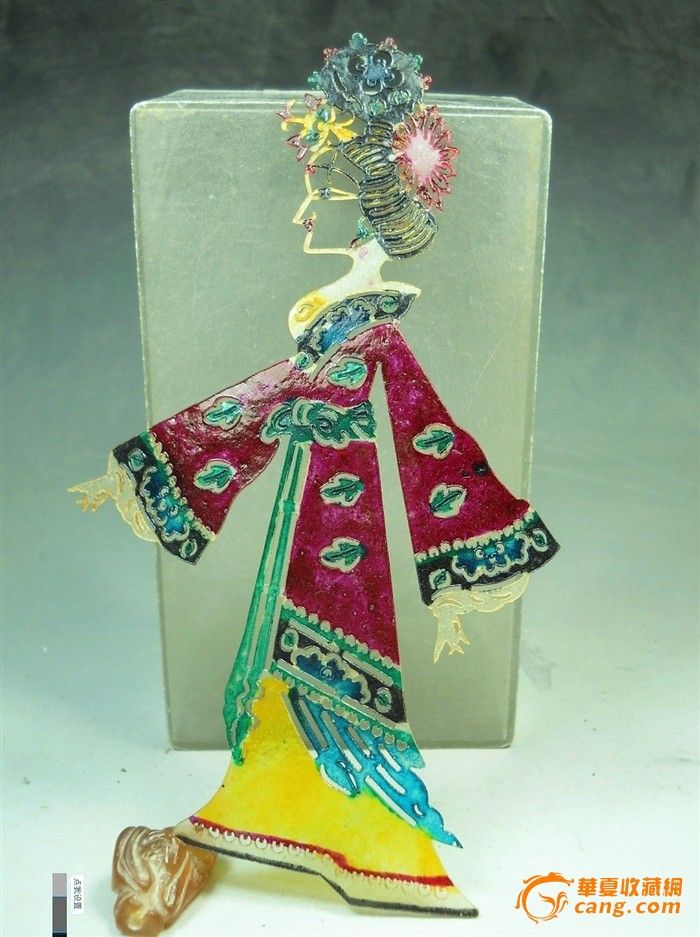 铲地皮-民间艺术老皮影戏人物(驴皮)_铲地皮-民