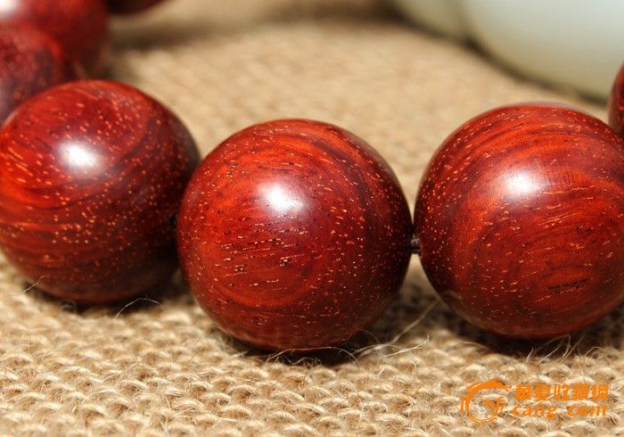 小叶金星紫檀佛珠-图3图片