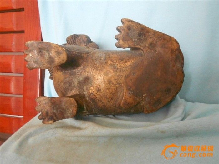 镇宅铜狮子兽摆件_镇宅铜狮子兽摆件价格_镇