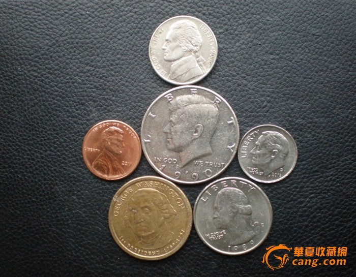 美国流通硬币