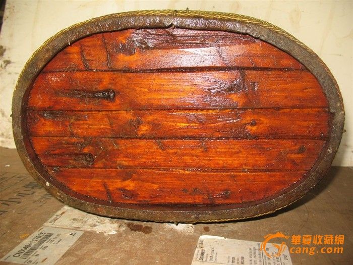 包老包真,一个民俗木扁桶【华6313】_包老包