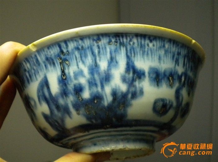 明宣德苏麻离青松竹梅碗-明宣德苏麻离青松竹