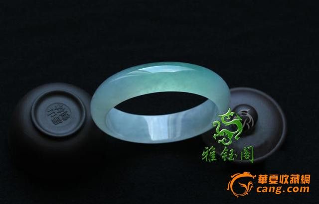 缅甸翡翠 A货同坑翡翠完美无裂 玻璃种缅甸翡