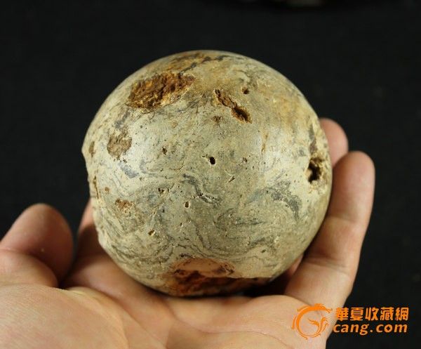 巨星陨落---宋磁州窑大尺寸绞胎“捶丸”_巨星陨落---宋磁州窑大尺寸绞胎“捶丸”价格_巨星陨落---宋磁州窑大尺寸绞胎“捶丸”图片_来自藏友wldinme_陶瓷_地摊交易_华夏收藏网 cang.com