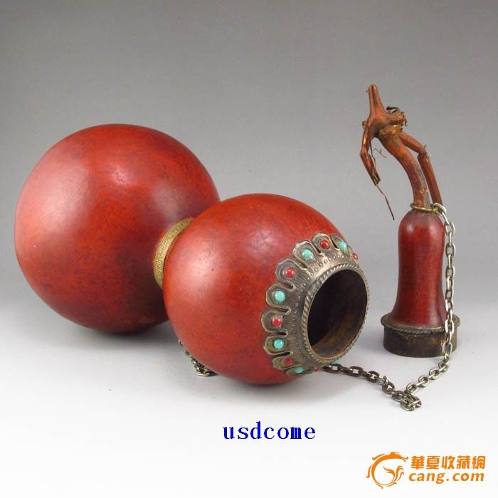 包浆完好 天然葫芦 聚财 宝葫芦_包浆完好 天然