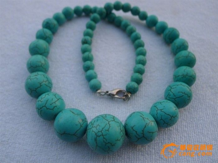 非常漂亮的绿松石项链
