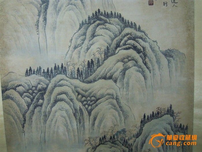 清初四王-王鉴山水_清初四王-王鉴山水价格_清