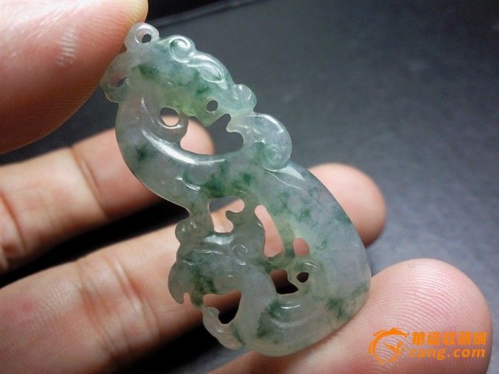 美品.老坑紫罗兰冰种飘花翡翠复古龙凤坠(镂雕)-美品.老坑紫罗兰冰种飘花翡翠复古龙凤坠(镂雕)价格-美品.老坑紫罗兰冰种飘花翡翠复古龙凤坠(镂雕)图片，来自藏友有位佳人-玉器-地摊交易-华夏收藏网