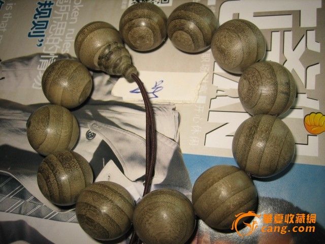 极品千年阴沉金丝楠手串