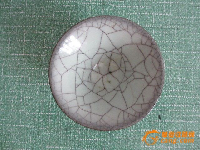 汝窑开片碗一对-汝窑开片碗一对价格-汝窑开片