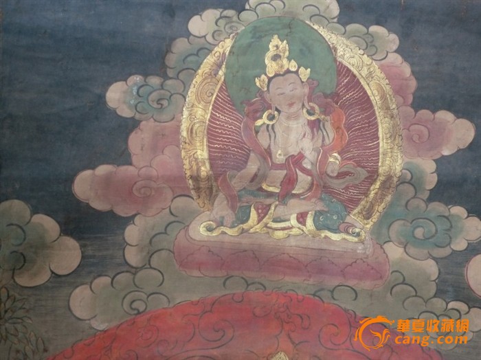 唐卡.象鼻财神