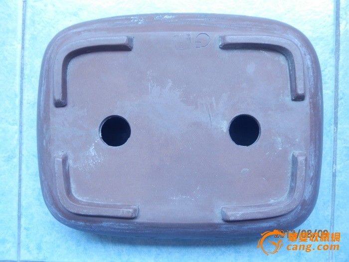 八十年代方圆牌紫砂花盆紫砂盆_八十年代方圆