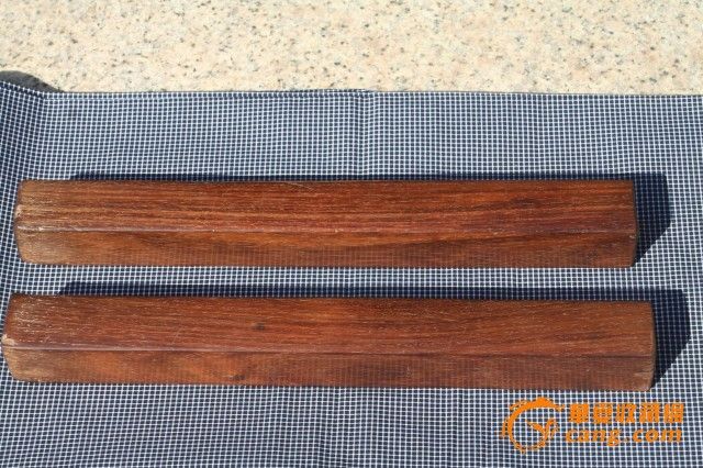 老红木镇子一对_老红木镇子一对价格_老红木镇子一对图片_来自藏友积德斋_木器_地摊交易_华夏收藏网 cang.com